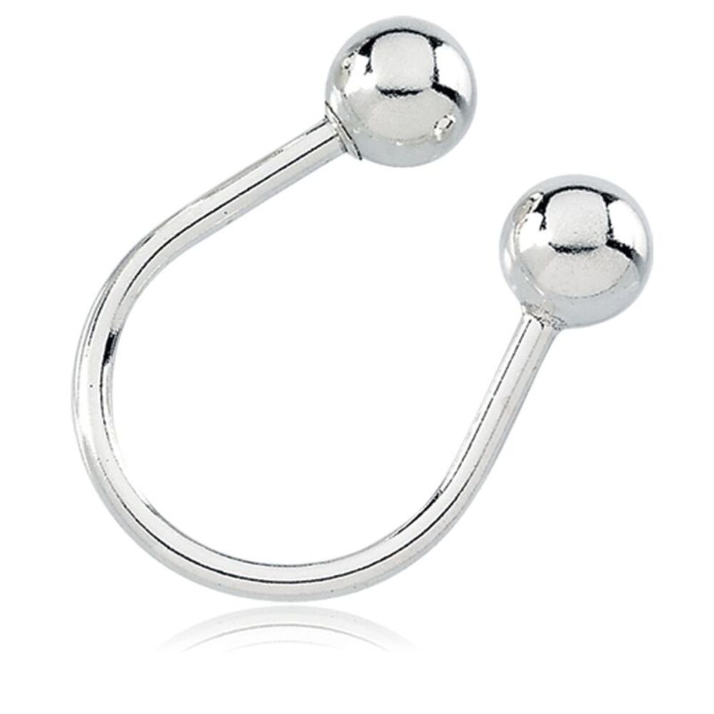 Sterling Silver U Shaped Key Chain